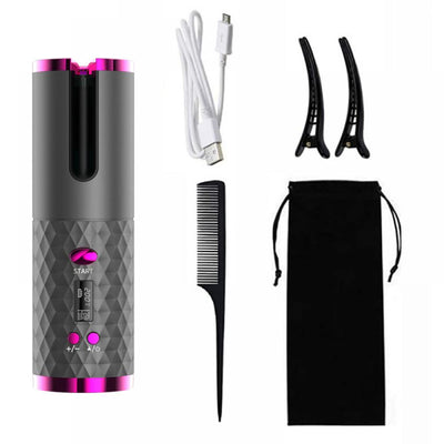 Cordless automatic hair curler || Sale Offer!